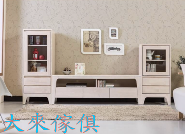 D22-231-101星巴克全實木電視櫃(2色)