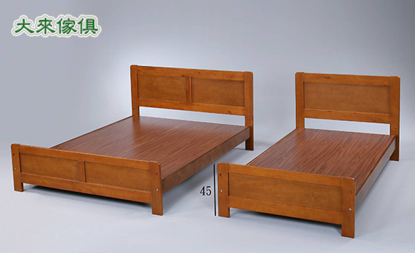 W5-355-208實木床架