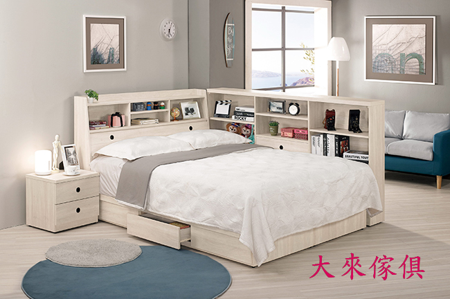 676-1283-1羅傑書架型床台