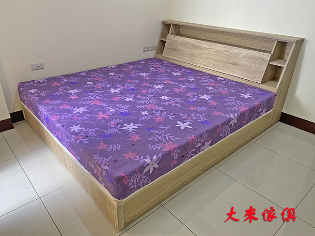 370-006冬暖夏涼印花連結式彈簧床墊（偏硬）