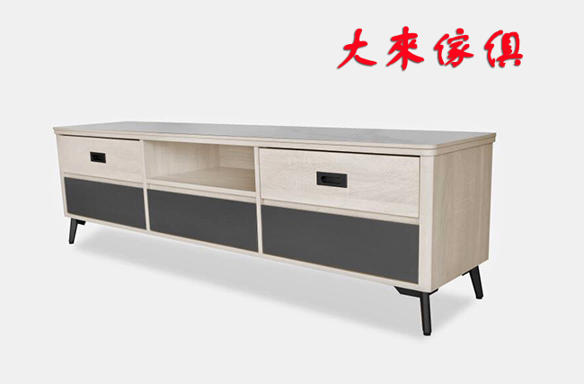 354-103亮面岩板封邊板長櫃