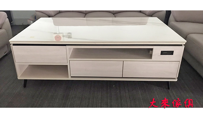 692-102亮面岩板茶几組（2種尺寸）