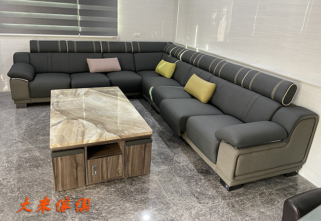 914-002海彎型功能沙發