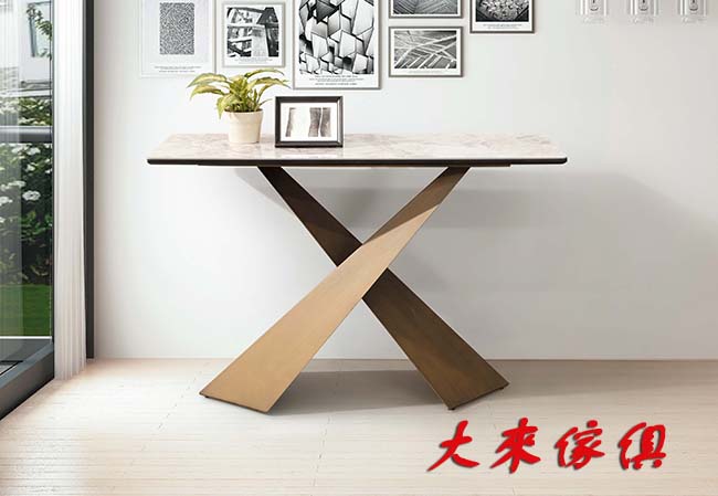 244-375-01安摩斯4尺岩板玄關桌