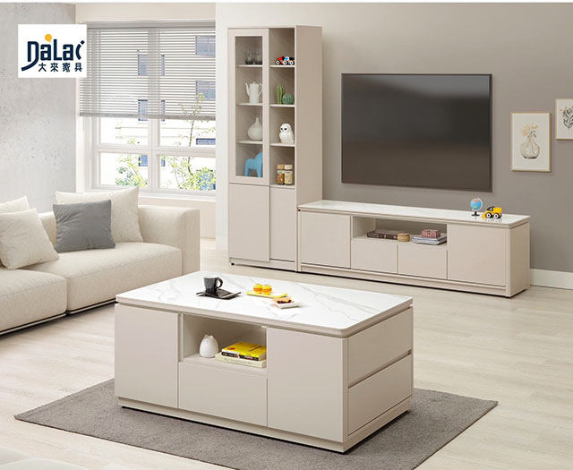 368-102奶油風電視櫃